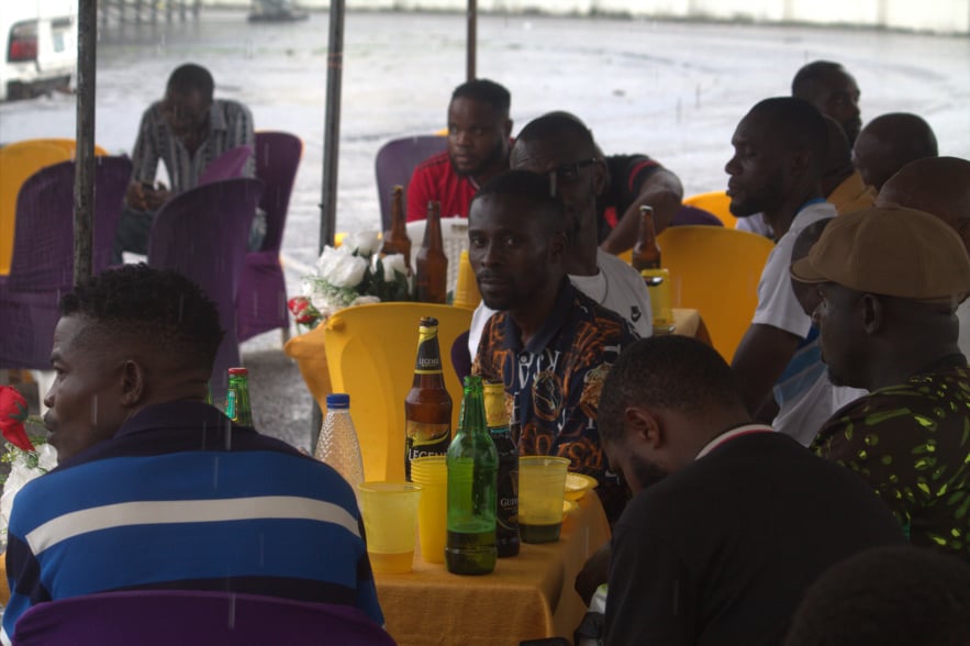 Reception after football Tournament