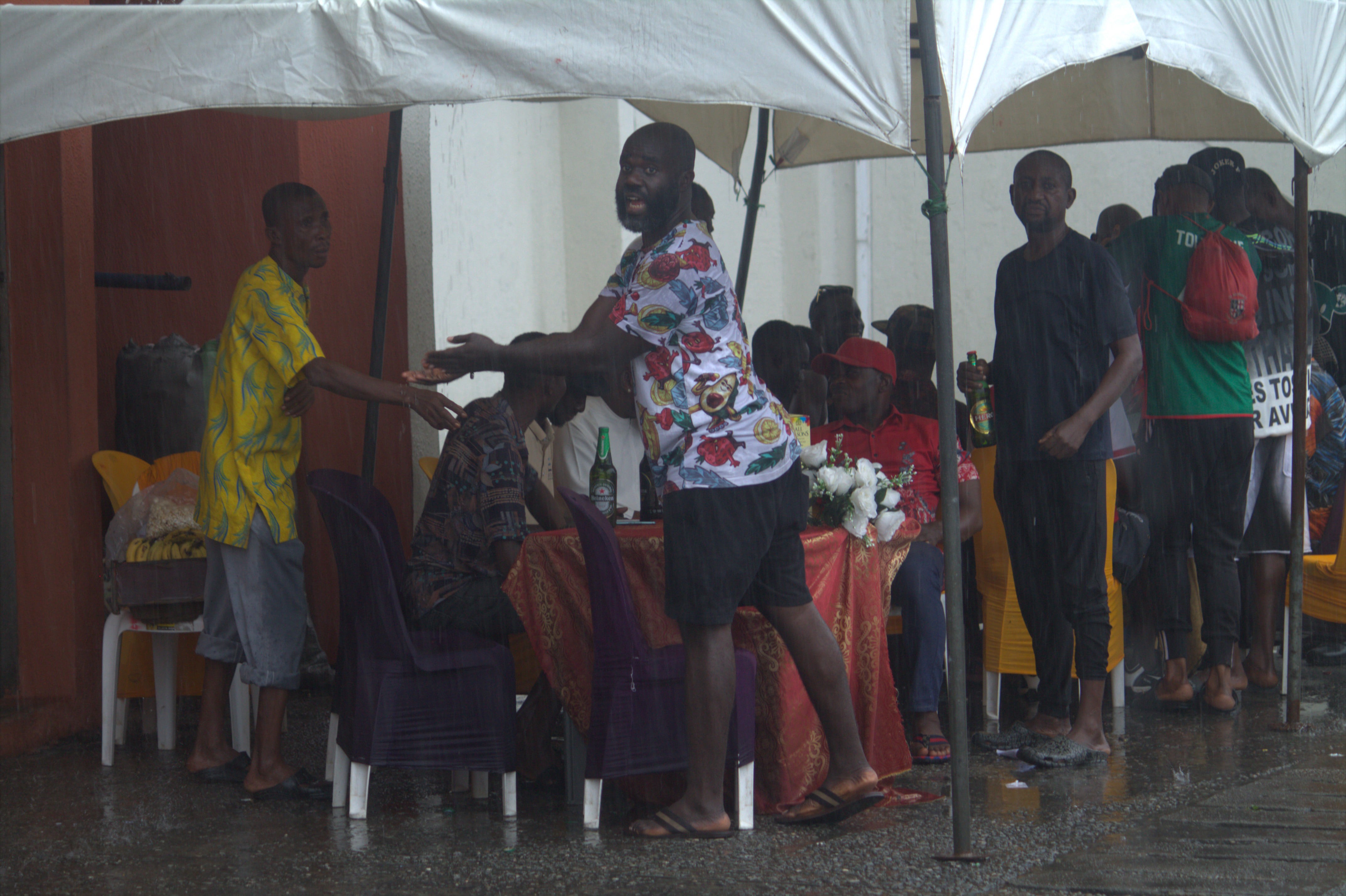 Reception after football Tournament