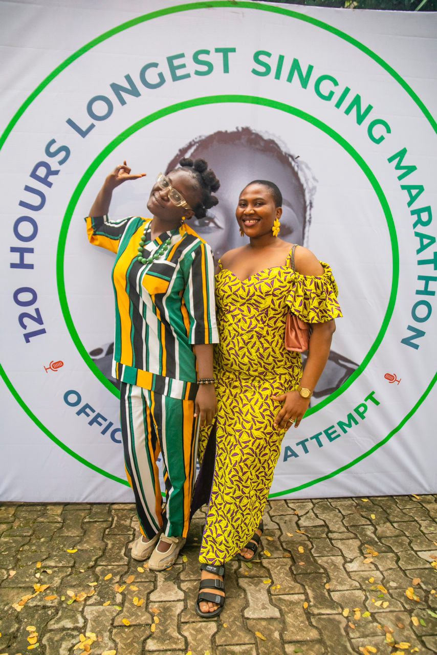 Arite's Guinness World Record attempt for the longest singing hours by an Individual