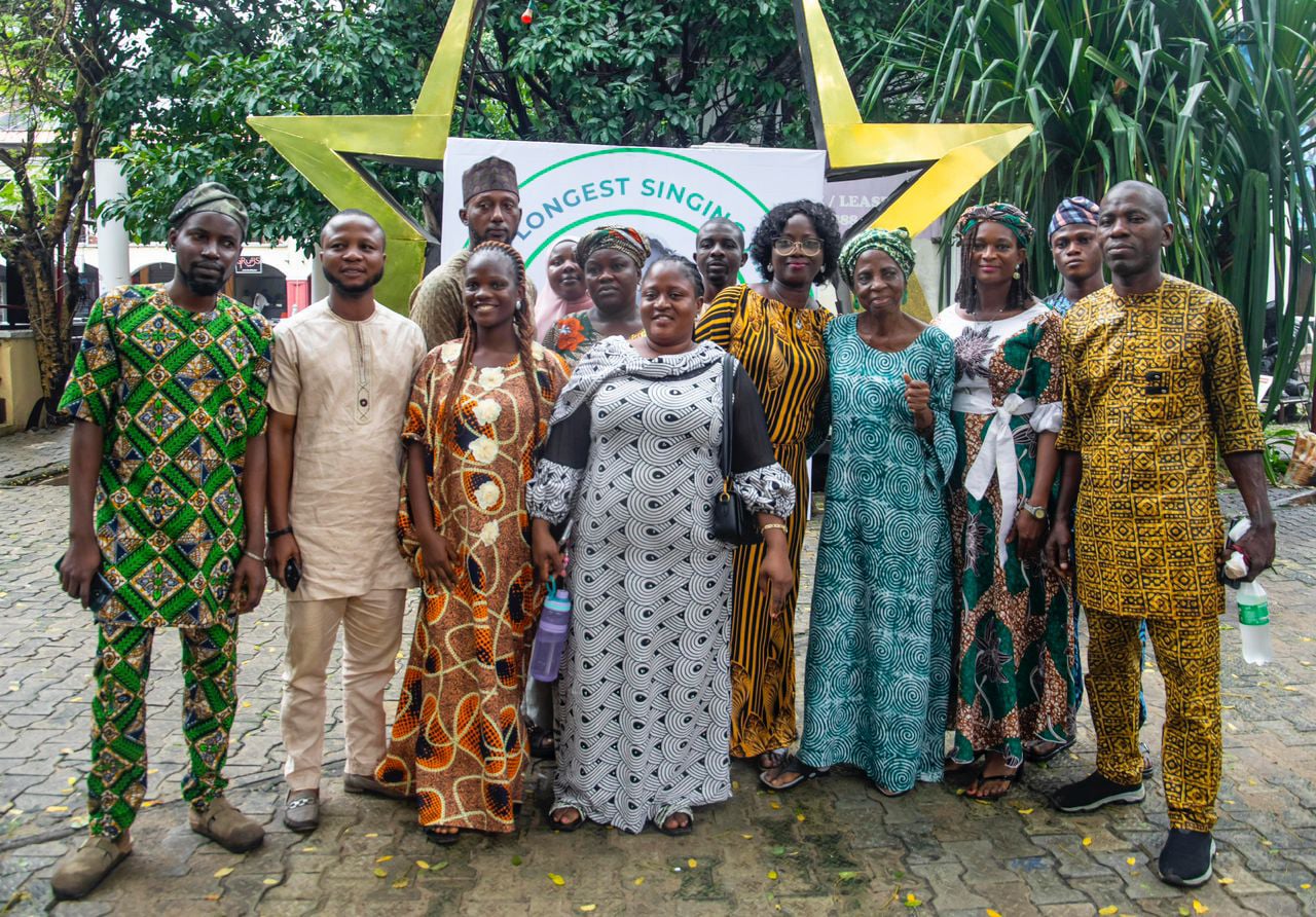 Arite's Guinness World Record attempt for the longest singing hours by an Individual